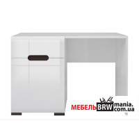 Стол туалетный Ацтека (Амелия) / Azteca Trio TOL1D1S N БРВ 1-дверный с 1 ящиком Белый/белый глянец